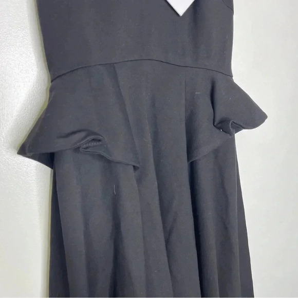 Elliatt Revolve Rapture Black Ruffle Trim V-Neck Dress Size Small NWT - Picture 6 of 8